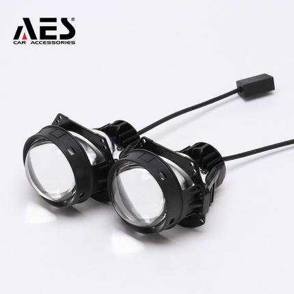 AES A8 BI-LED Projector Lens straight cutting 6000K 4000Lm car modification
