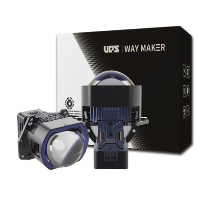 AES LS850 Square LenTriple  Laser Bi Led Headlight  3“