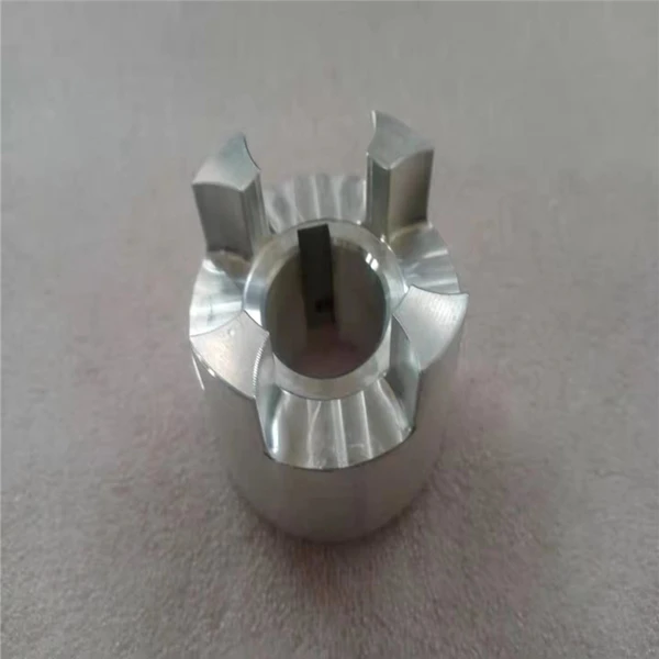 CNC Turning and Milling and Spline Process Aluminum Coupling 