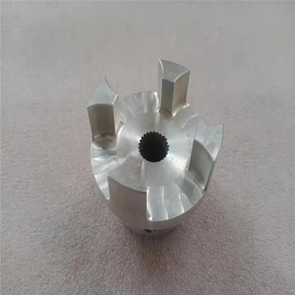 CNC Turning and Milling and Spline Process Aluminum Coupling 