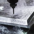 Sheet  Metal Water Jet Cutting Service On Steel 