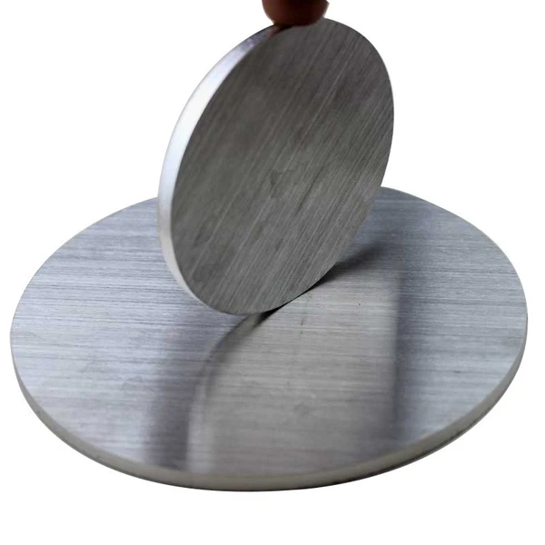 Laser Cutting Brushed Stainless Steel Circle Plate 