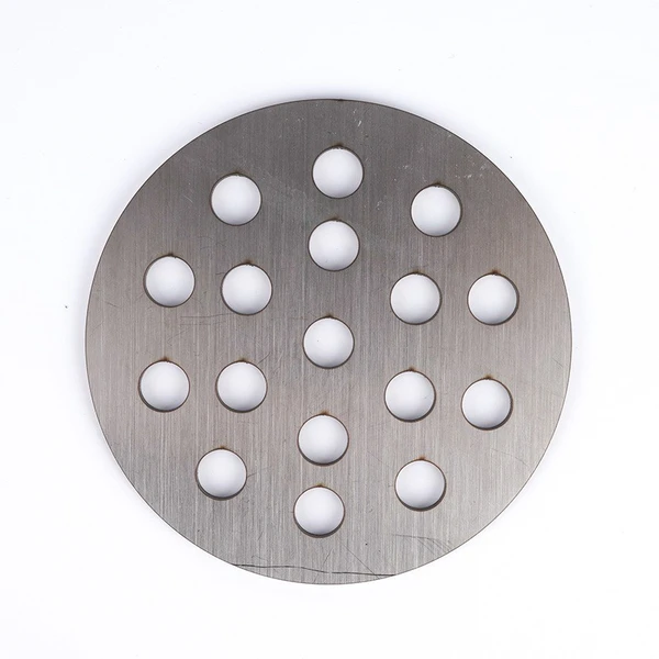 Laser Cutting Brushed Stainless Steel Circle Plate 