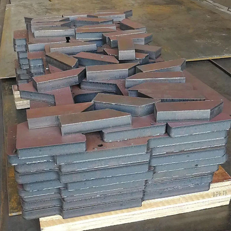 Custom Q235 Steel Thick Plate Laser Cutting Metal Work 