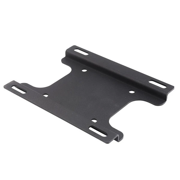 Black Powder Coating Q235 Steel Sheet Metal Bending Bracket