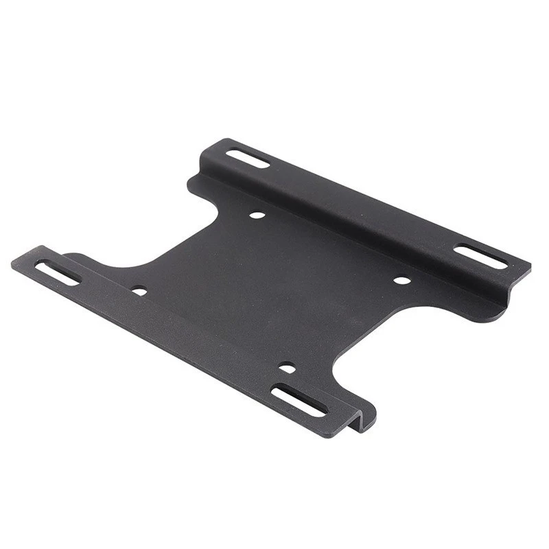 Black Powder Coating Q235 Steel Sheet Metal Bending Bracket