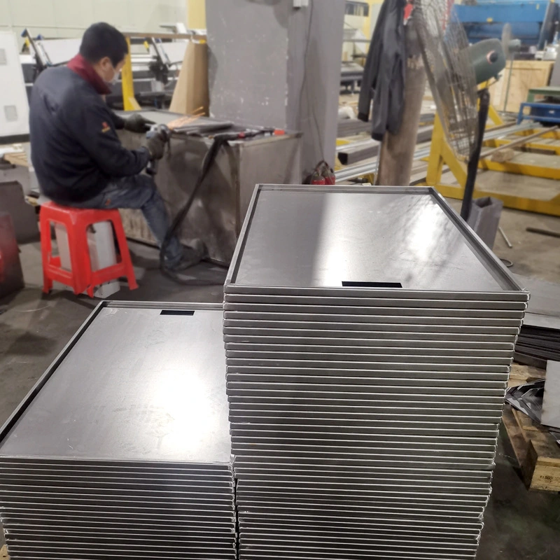 Sheet Metal Cover Housing Door Plate Fabrication 