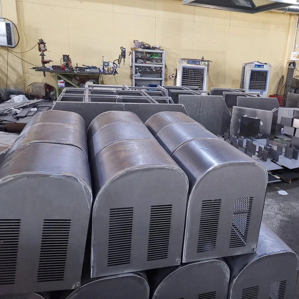 Sheet Metal Cover Housing Door Plate Fabrication 