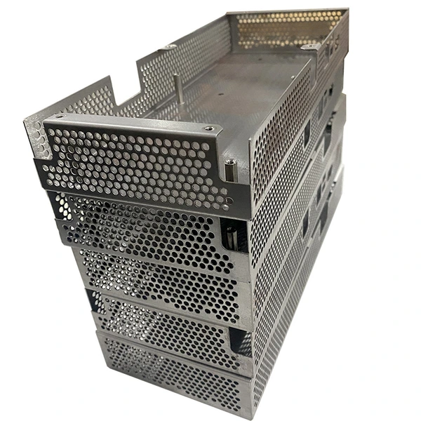  Metal Shell 2u Rack Mount Cabinet Consoles Audio Amplifier Case