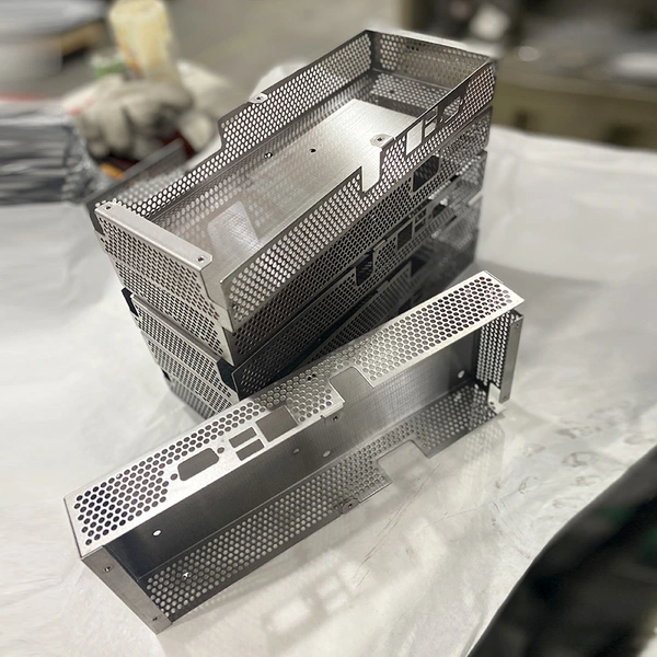 Sheet Metal Shell 2u Rack Mount Cabinet Consoles Audio Amplifier Case