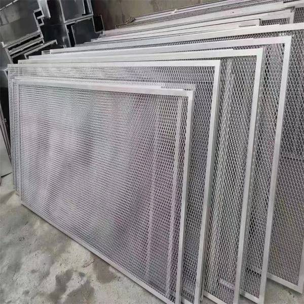 Laser Cut Perforated Metal Screen Panels for Stair