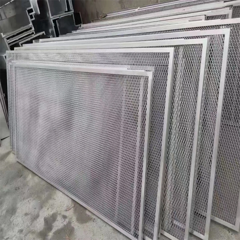 Laser Cut Perforated Metal Screen Panels for Stair