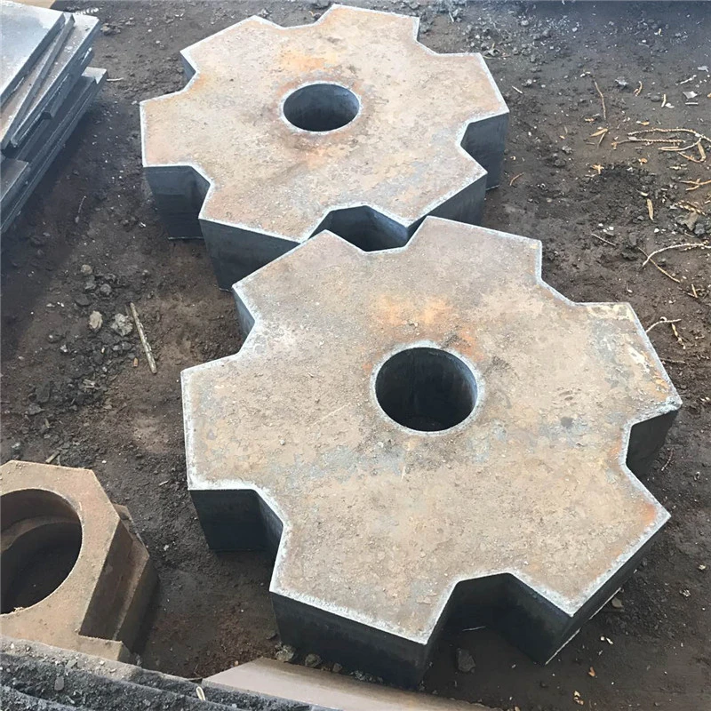 Thick Plate Special-Shapre Parts Cutting Part Steel Plate Custom Thick Plate Flame Cutting Industry Parts