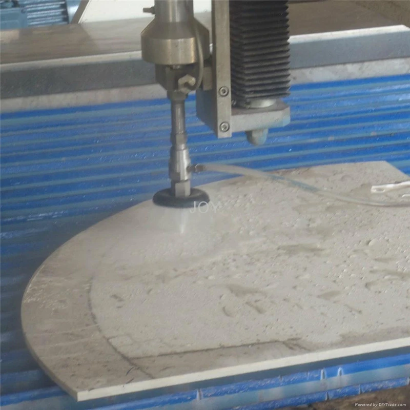 Water Jet Cutting On Stone