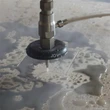 Water Jet Cutting On Stone