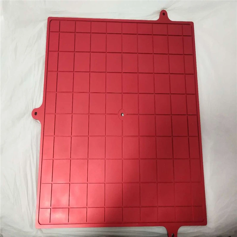 Red anodize aluminum cnc machining parts metal working 