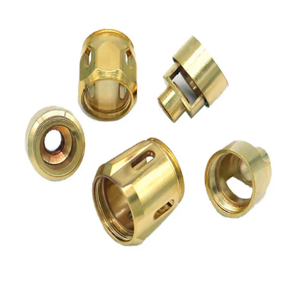High precision copper cnc turning parts and cnc drilling service 