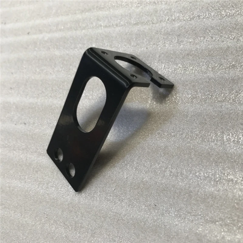 Custom Sheet Metal Steel Bending Bracket and Laser Cutting Bracket  with Powder Coating Finish 