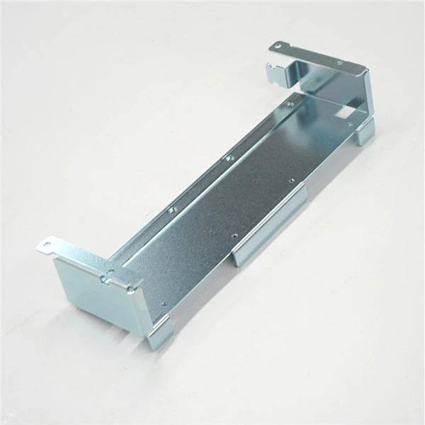 Custom Sheet Metal Zinc Plated  Bending Bracket Fabrication 