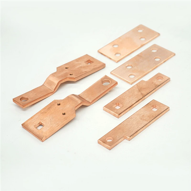 Custom Sheet Metal Copper Stamping Bracket And Bending Bracket 
