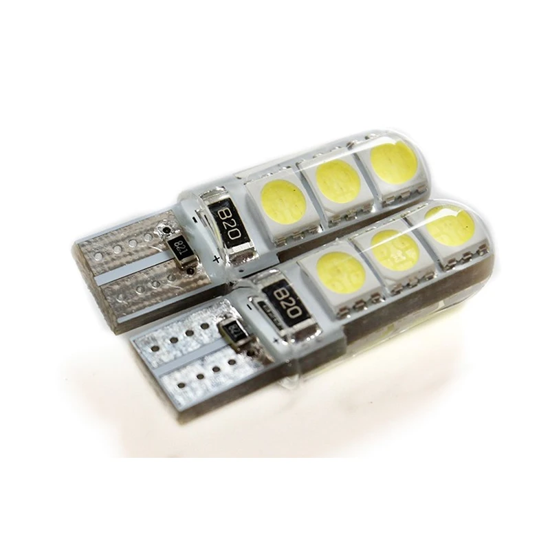 T10 Light 501 LEDs 5050 SMD 168 194 W5W 6 SMD Canbus 12V Auto Interior Lamps