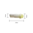 Ceramic Auto LED T5 Bulb 1SMD Car Interior Lights Dashboard Lamp Bulbs