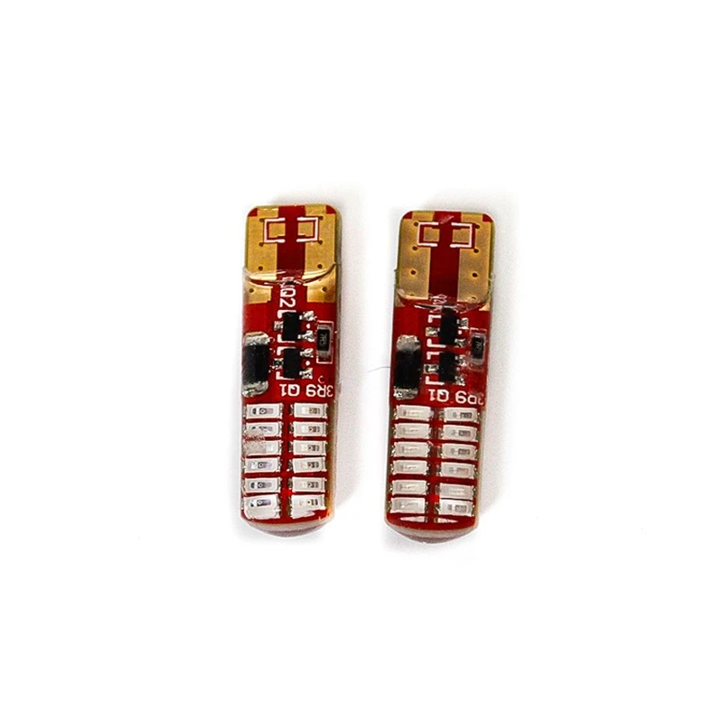 T10 12V strobe bulb silicone crystal reverse light for motorcycle