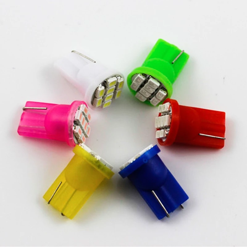 12V Car Light 1206 T10 8 SMD LED Side Maker Lamp 501 194 W5W 