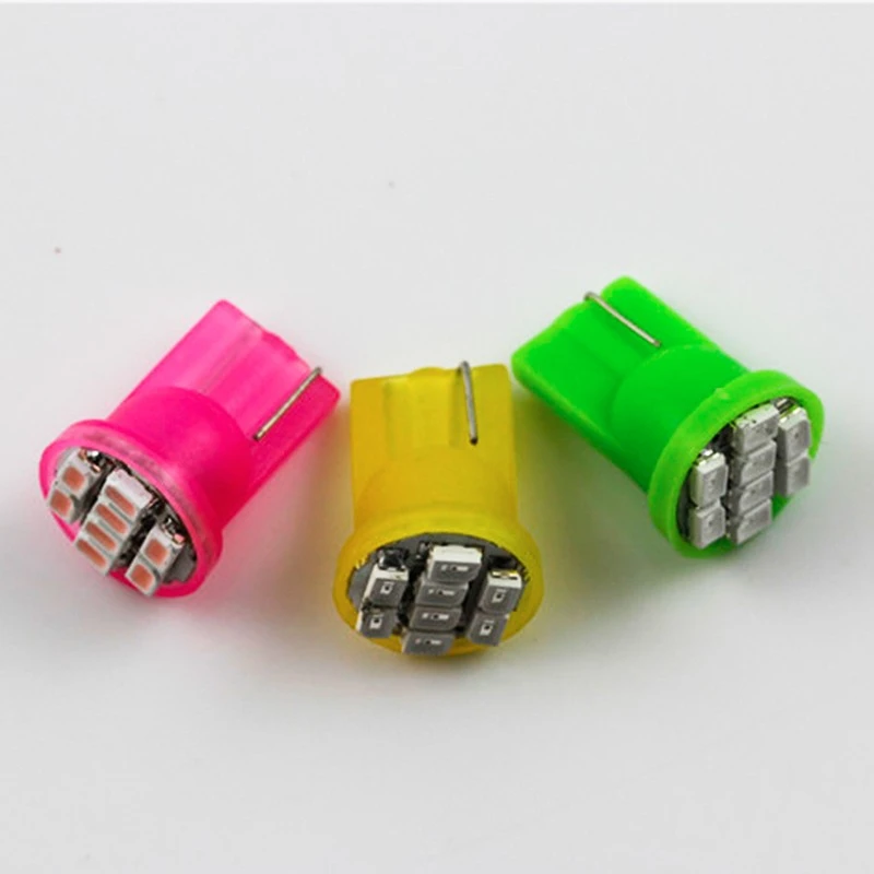 12V Car Light 1206 T10 8 SMD LED Side Maker Lamp 501 194 W5W 