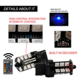  Multi color 27smd T20 canbus led reverse lights remote controller