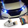 led bulb T10 silicon led RGB bulbs kit remote for cars parking light