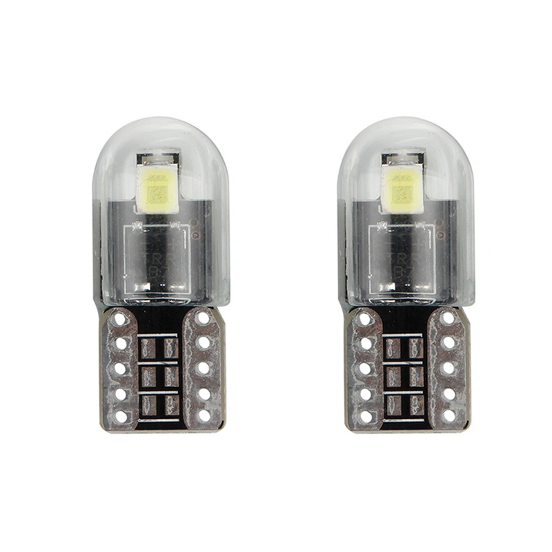 glass housing led T10 canbus bulb 3030 2SMD for interior light