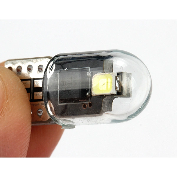 glass housing led T10 canbus bulb 3030 2SMD for interior light