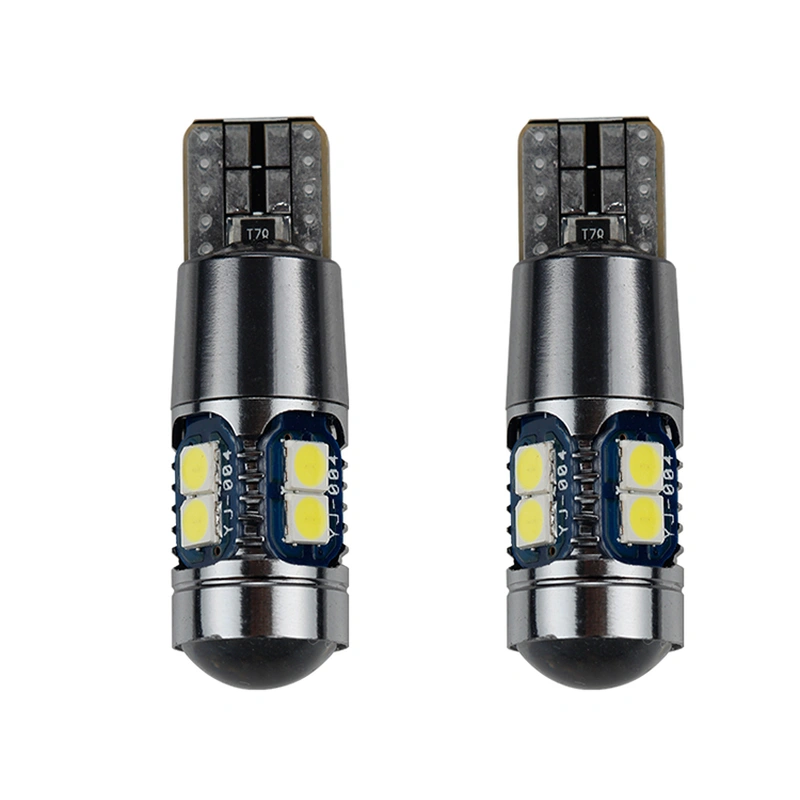 T10 led bulb w5w socket colorful canbus bulb for interior light