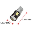 12V w5w t10 20smd led bulb 168 194 socket light bulb for all cars