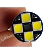 12V 600lm non polarity T10 led w5w canbus light bulb 3030 12smd