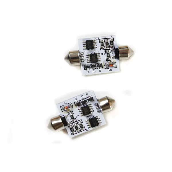 rgb светодиодные гирлянды c5w пульт дистанционного управления светодиодный интерьер автомобиля светодиодный комплект 