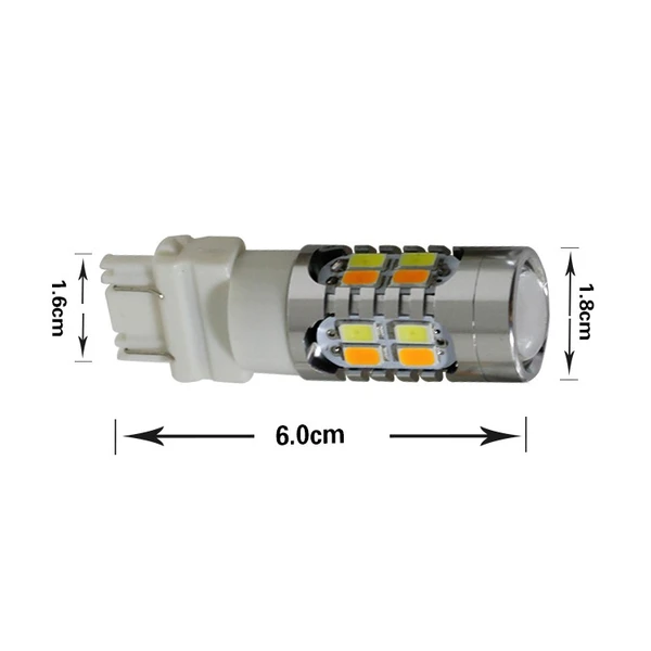 Super Bright 1157 LED Bulb 5630SMD Switchback Car Turn Signals Light