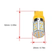 high power 12V T20 LED light bulbs amber 3030 35smd auto fog lamp 