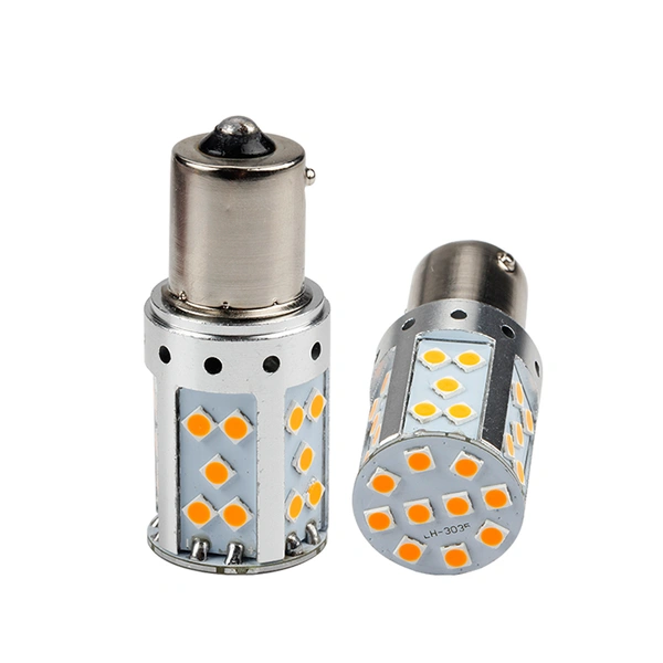 super bright 1156 12V LED bulb auto fog lamp amber led parking light 