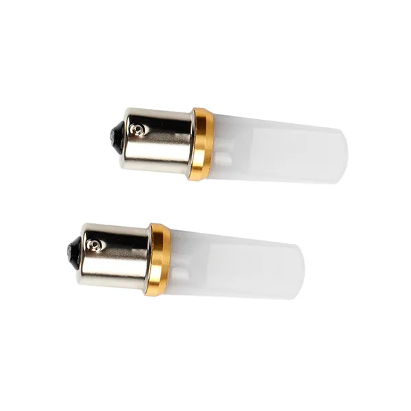 12V 1156 Led Reverse Light Bulbs Red Color Auto Ceramic COB Led Stop 