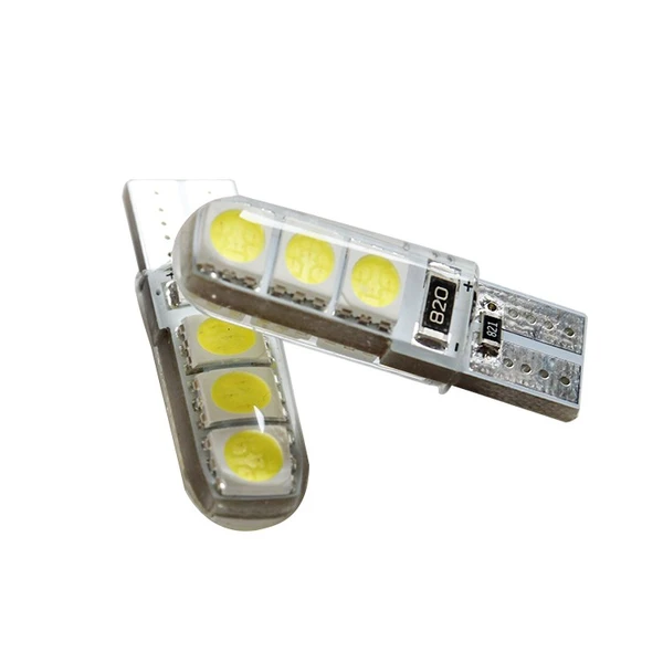 Error Free LED Canbus T10 Silicone Bulbs Dome Light Car Accessories 