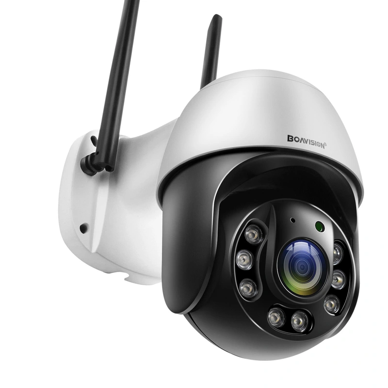 Security Camera Outdoor, AI auto Tracking,2.4g WiFi Home Surveillance Camera,2 Way Audio,1080P Full Color 150ft IR Night Vision, Metal housing Waterproof