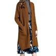 Ladies Long Style Cardigan Coat