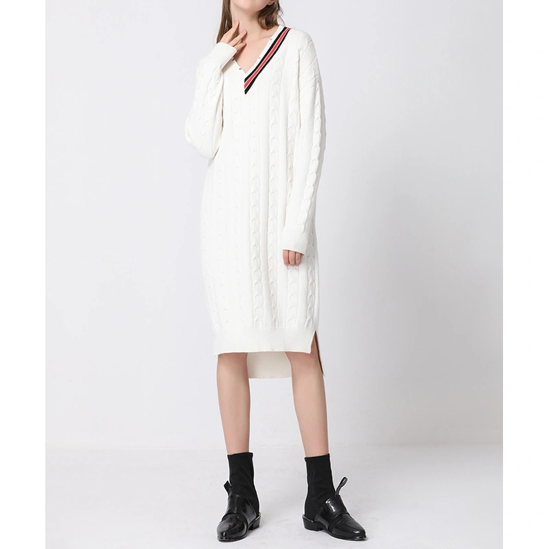 Loose Fit Long Knitted Dress