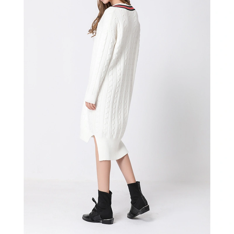 Loose Fit Long Knitted Dress