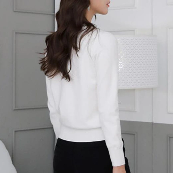 Women's V neck Cardigan