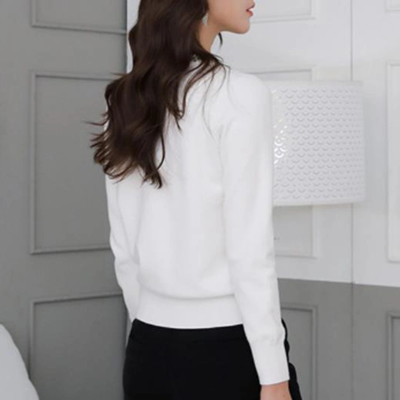 Women's V neck Cardigan