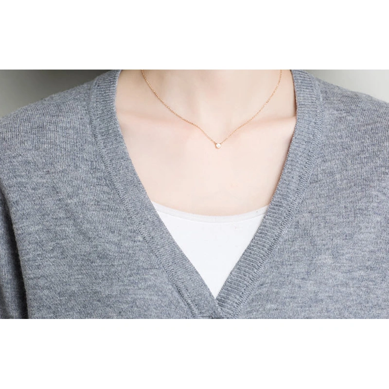 Women's Long Sleeved Knitted Cardigan