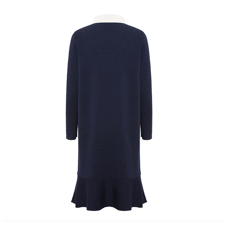 Mock neck Knit Shift Dress
